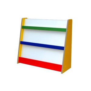 Colourful Library Shelf