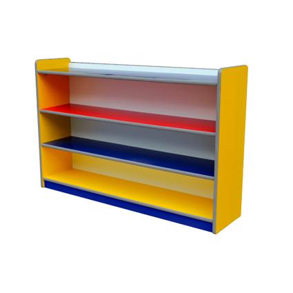 Colourful Low Books Shelf