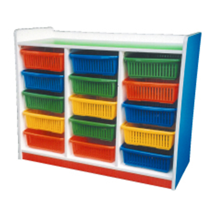 Manipulative Storage Shelf (15 Baskets)