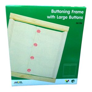 Buttoning Frame with Large Button