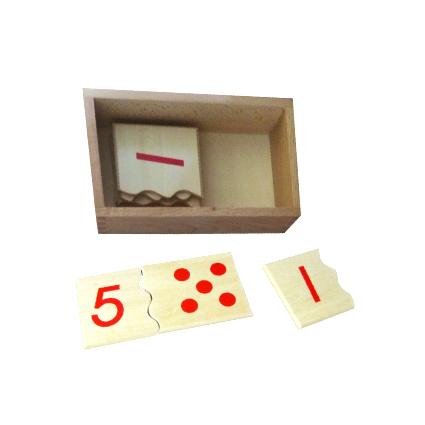 Number & Counter Matchup Puzzle