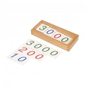 Small Number Card (1 3000)