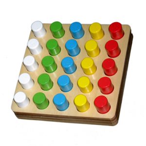 Round Geometric Play board (25pcs)