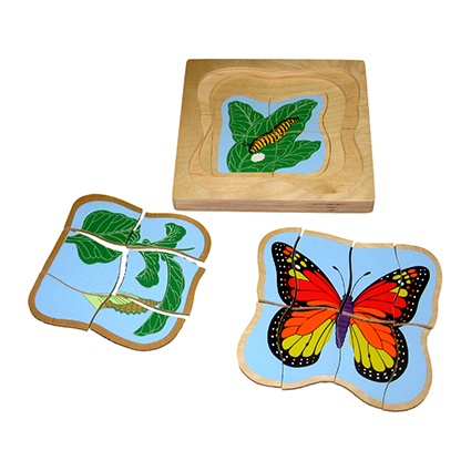 Square Wooden Puzzle (Tebal)