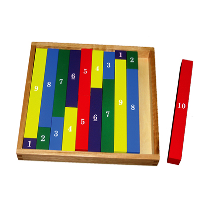 Colour Wooden Number Rod